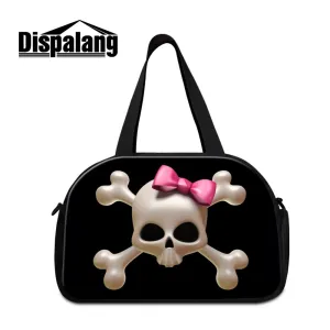 for women Dispalang Wide range Skull travel duffel Multifunctional bags