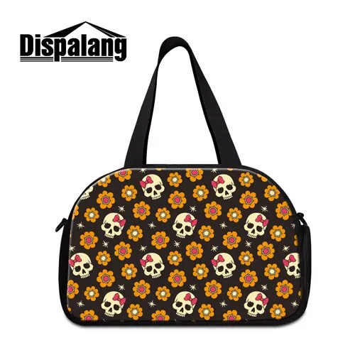 for women Dispalang Wide range Skull travel duffel Multifunctional bags