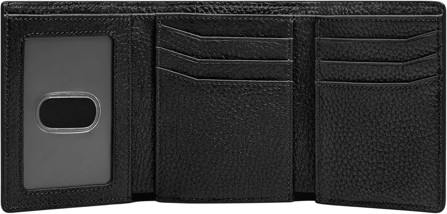 Fossil Men's Leather Trifold Wallet for Men