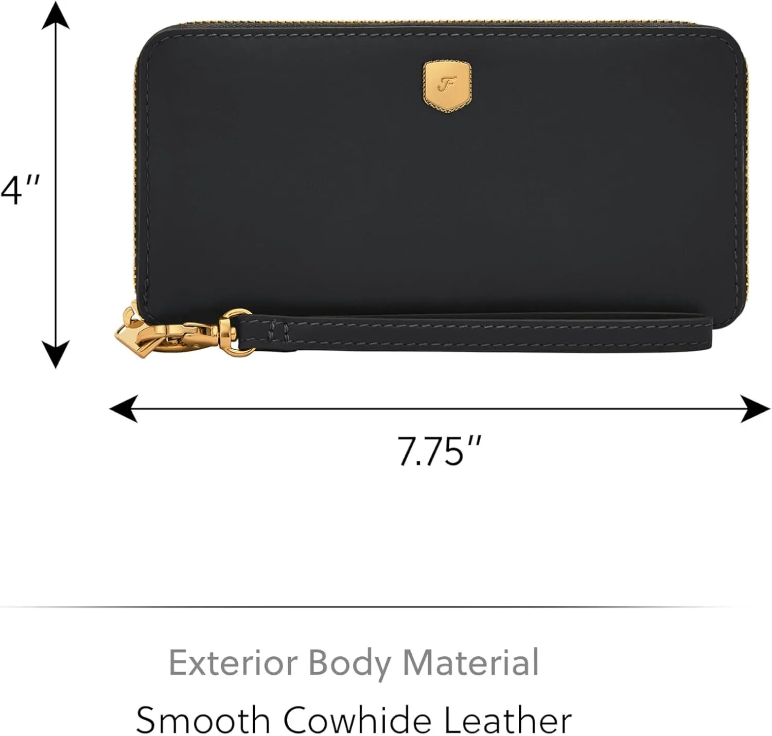 Fossil Women's Lennox Zip Continental Wallet
