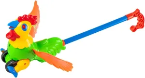 Funny Cartoon Walker with Detachable Handle Push and Pull Learning Walker for Animal Pull for Balance and Coordination Development