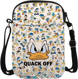 Funny Donald Inspired Gift Duck Crossbody Bag Duck Lover Gift Funny Duck Bag