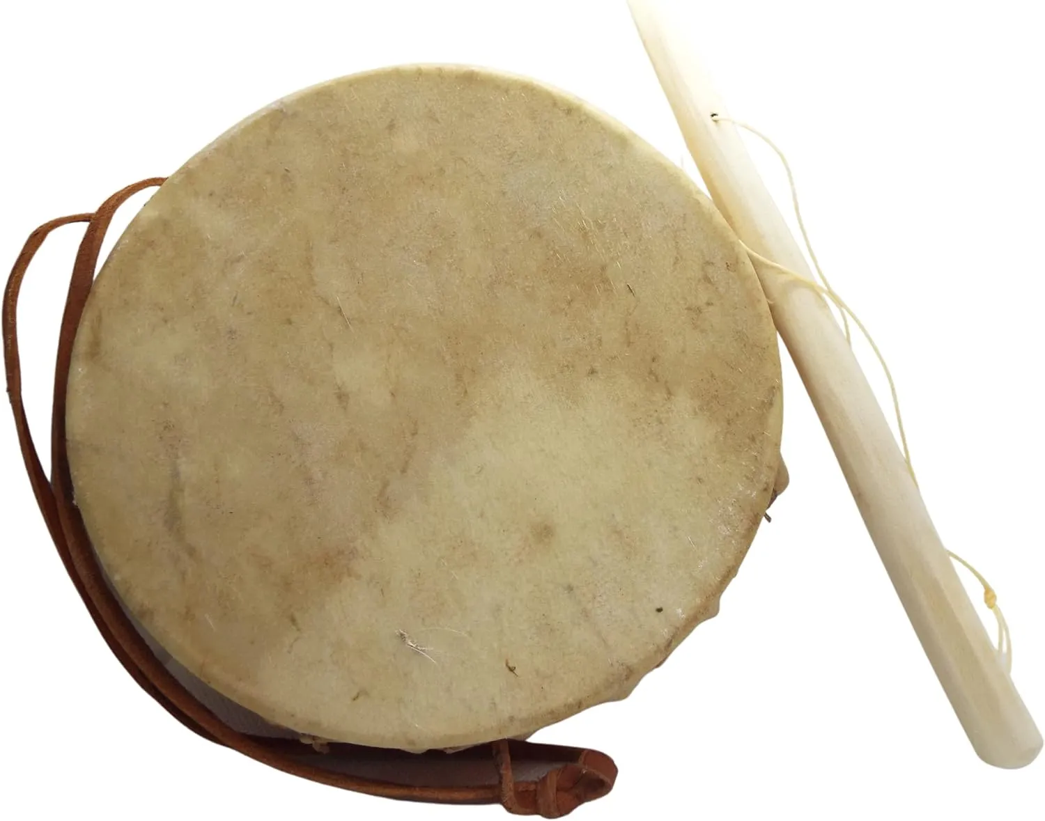 GCenterprise, hand drum 6 IN, shaman drum, frame drum, world drum, native american drums, small handmade drum YAQUI