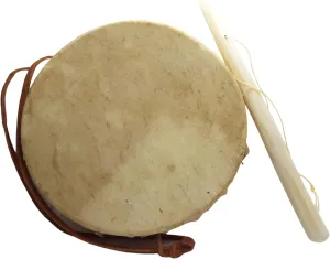 GCenterprise, hand drum 6 IN, shaman drum, frame drum, world drum, native american drums, small handmade drum YAQUI
