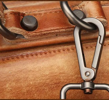 Genuine Leather Travel Bag Men Vintage Travel Duffel bag big Cow Leather Carry On Luggage Weekend large shoulder Bag
