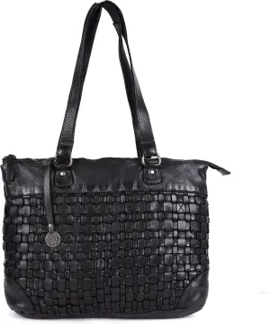 Genuine Leather Women's Tote Handbags, Satchel Purse Ladies Shoulder Bags with Top Handle