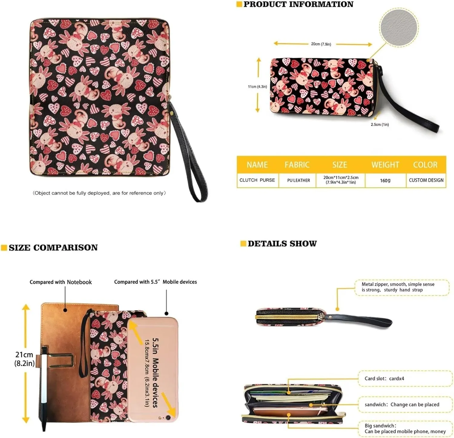 GIFTPUZZ Crossbody and Wallet Set for Women Purse Shoulder Bag Leather Handbags 2 Pack Valentine's Day Gifts for Her