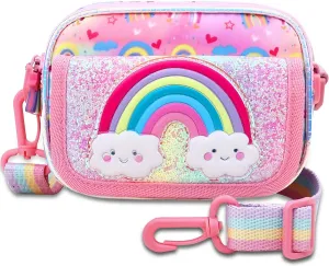 Girls Purse for Kids Age 3-12 - Purse for Little Girl Gifts, Crossbody Bag Bunny