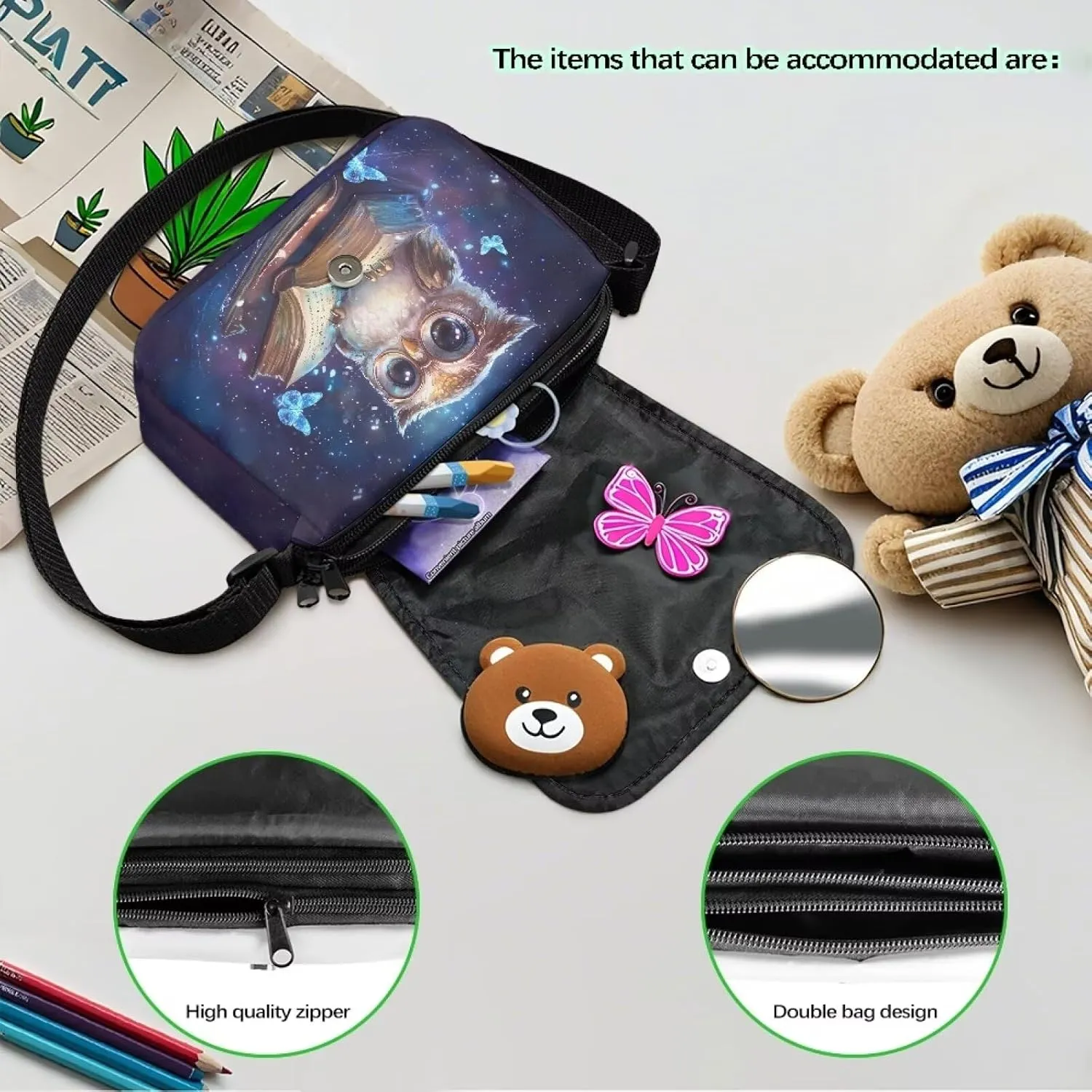 Girls Purses for Kids 8-10 Years Teen Girls Fashion Crossbody Purse for Kids Christmas Birthday Gifts