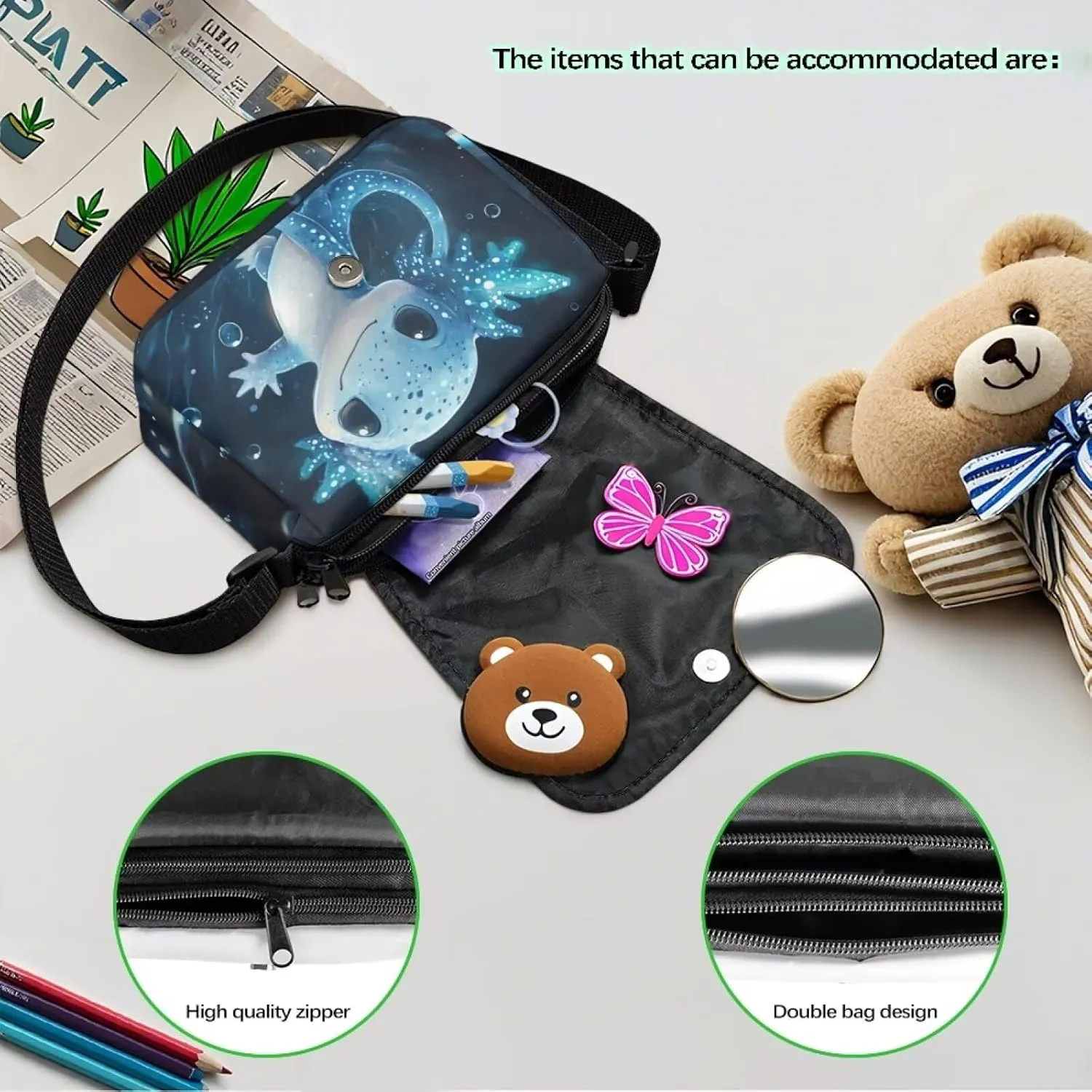 Girls Purses for Kids 8-10 Years Teen Girls Fashion Crossbody Purse for Kids Christmas Birthday Gifts