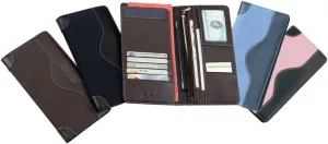 Goodhope Unisex Navigator Travel Boarding Pass Wallet Black