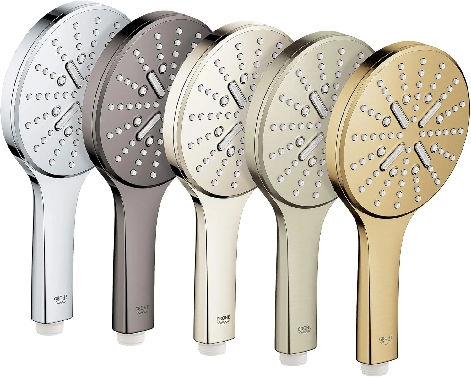 GROHE Rainshower Smartactive Hand Shower-3 Sprays, 1.75 gpm, Hard Graphite