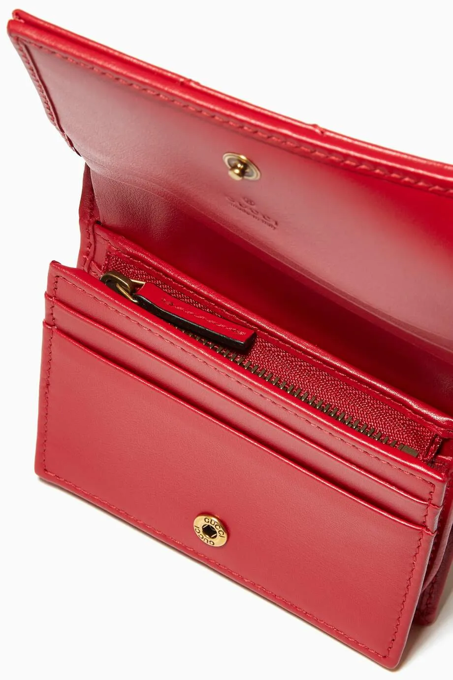 GUCCI GG MARMONT Matelassé LEATHER WALLET