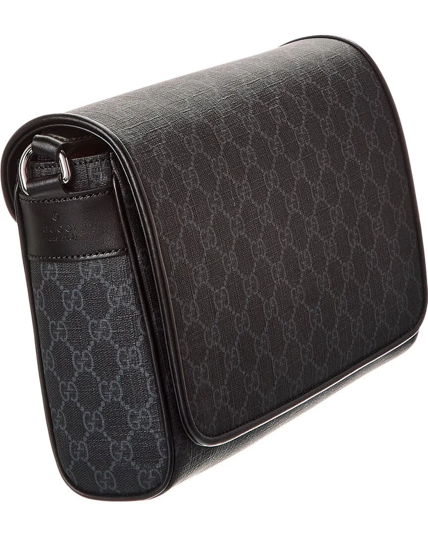 Gucci GG Supreme Canvas & Leather Crossbody