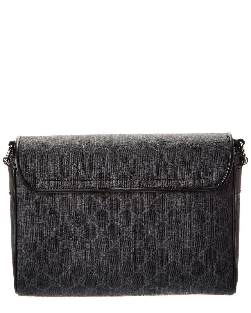 Gucci GG Supreme Canvas & Leather Crossbody