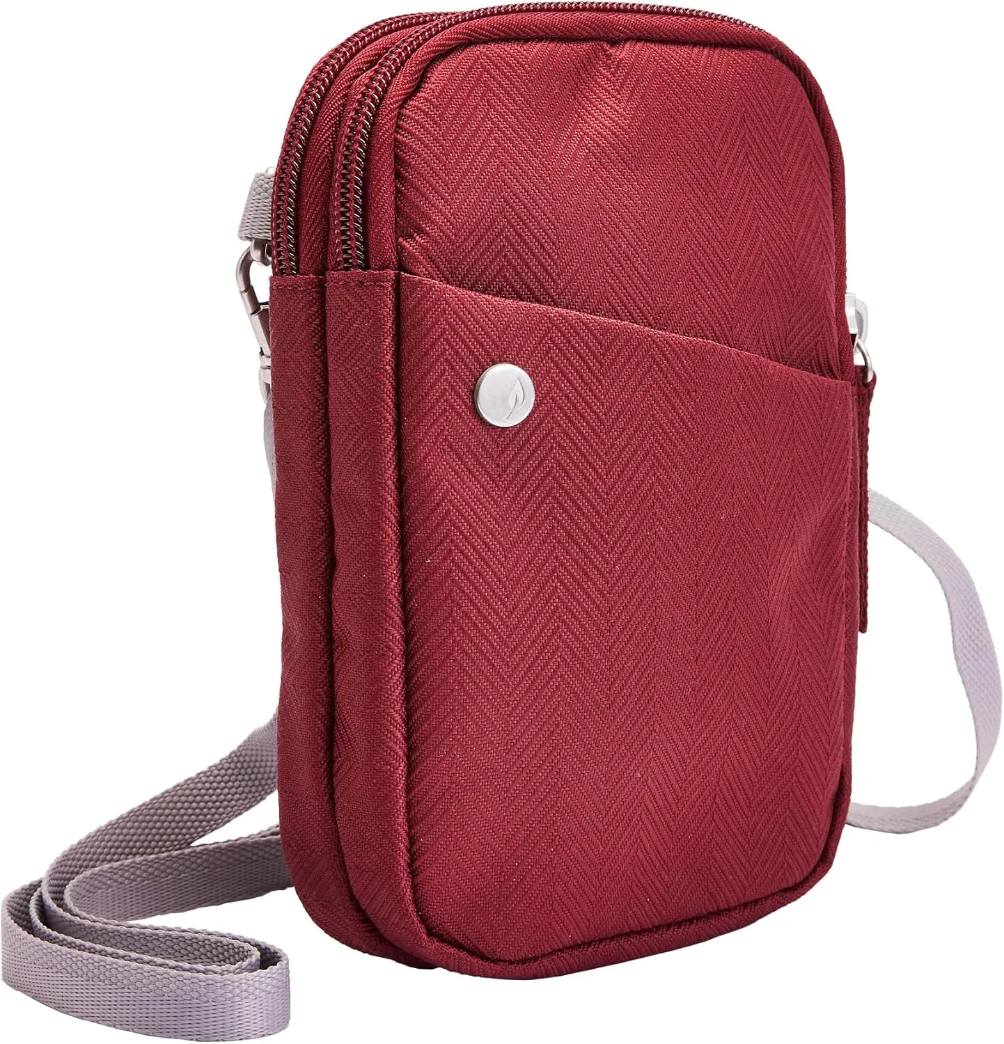 HAIKU Endeavor Pouch, Lightweight Small Crossbody bag, Zip-Around Cell Phone Travel Purse with Card Slots, Adjustable Strap