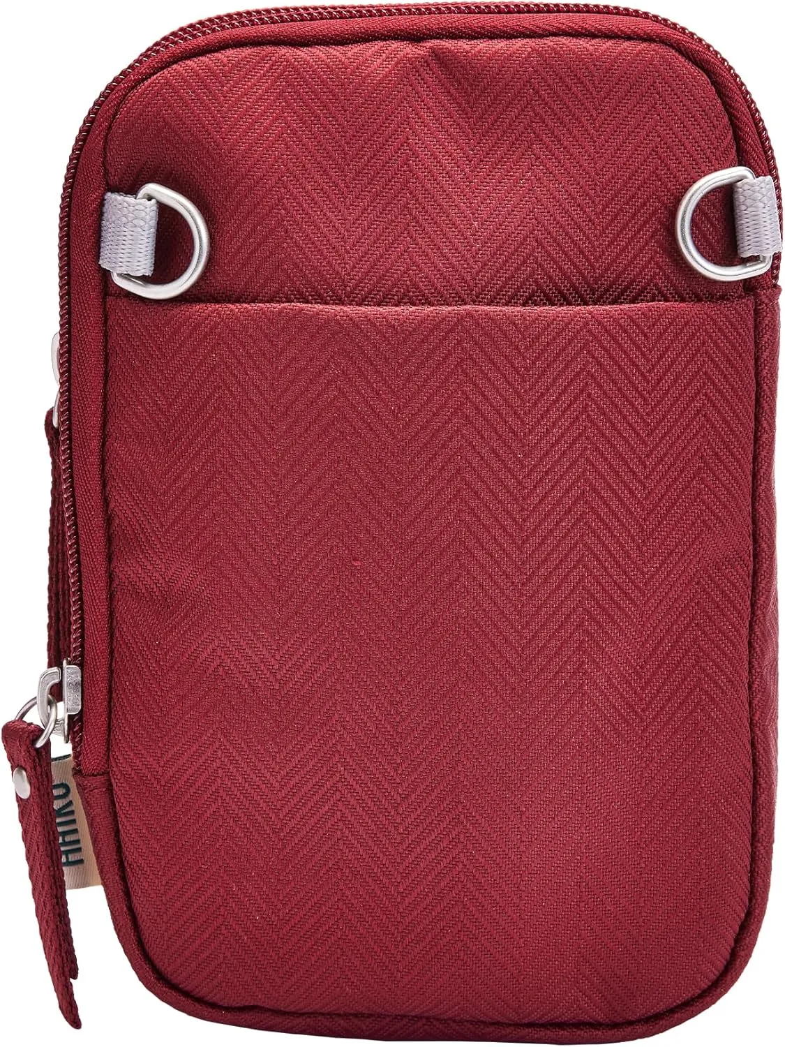 HAIKU Endeavor Pouch, Lightweight Small Crossbody bag, Zip-Around Cell Phone Travel Purse with Card Slots, Adjustable Strap