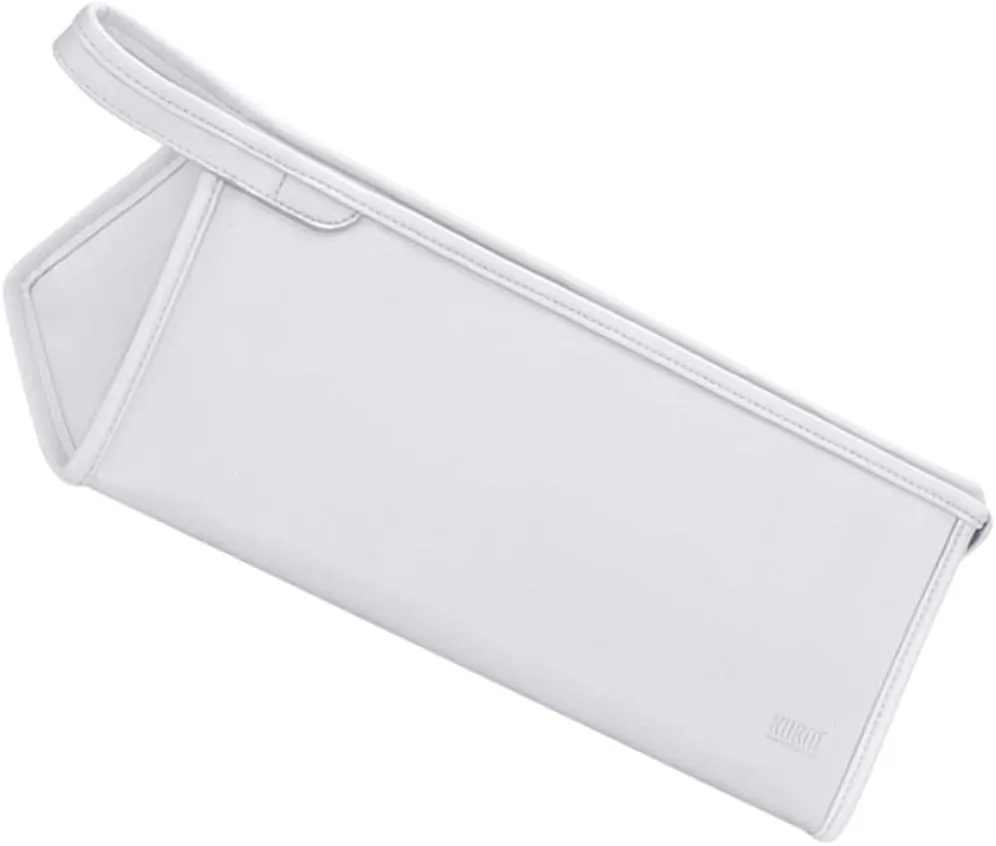 Hair Dryer Case Strap Metal Flat Zipper Hair Curler Organizer Bag Present for Family Friends