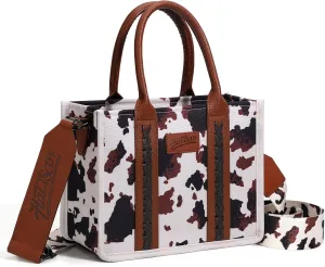 hatisan Canvas Tote Bag for Women Western Purses Shoulder Boho Bag Crossbody Bag Handbags Wallet