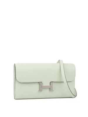 Hermes Constance To Go in Vert Fizz PHW.