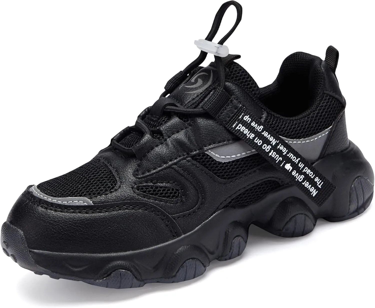 Hetios Kids Shoes Girls Lightweight Athletic Running Shoes Breathable Knit School Sports Shoes (Toddler/Little Kid/Big Kid)