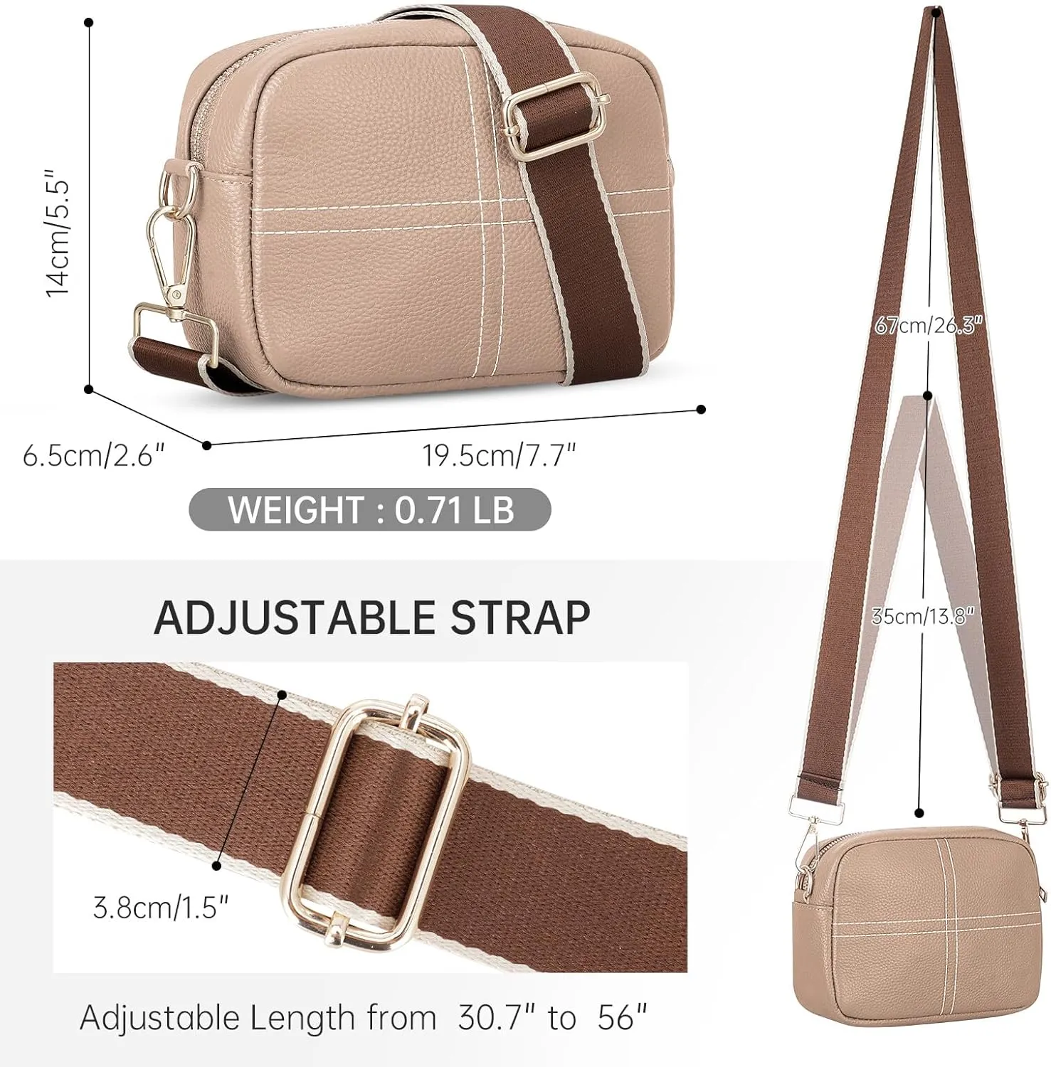 HUA ANGEL Quilted Crossbody Bags for Women, Trendy Small Crossbody Travel Purses Vegan Leather Cellphone Shoulder Handbags