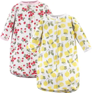 Hudson Baby BabyCotton Long-Sleeve Wearable Sleeping Bag, Sack, Blanket