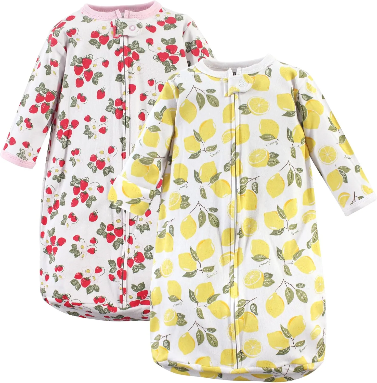 Hudson Baby BabyCotton Long-Sleeve Wearable Sleeping Bag, Sack, Blanket