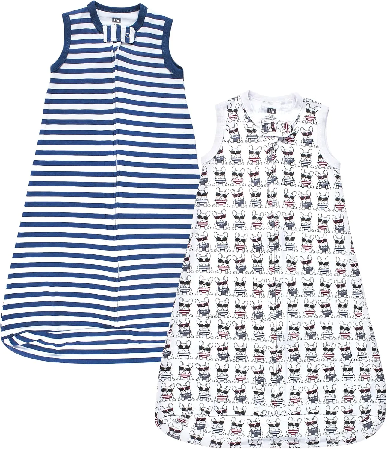 Hudson Baby Unisex Baby Interlock Cotton Sleeveless Sleeping Bag