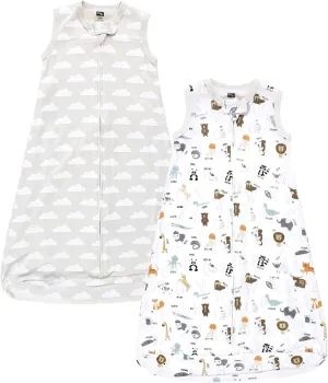 Hudson Baby Unisex Baby Interlock Cotton Sleeveless Sleeping Bag