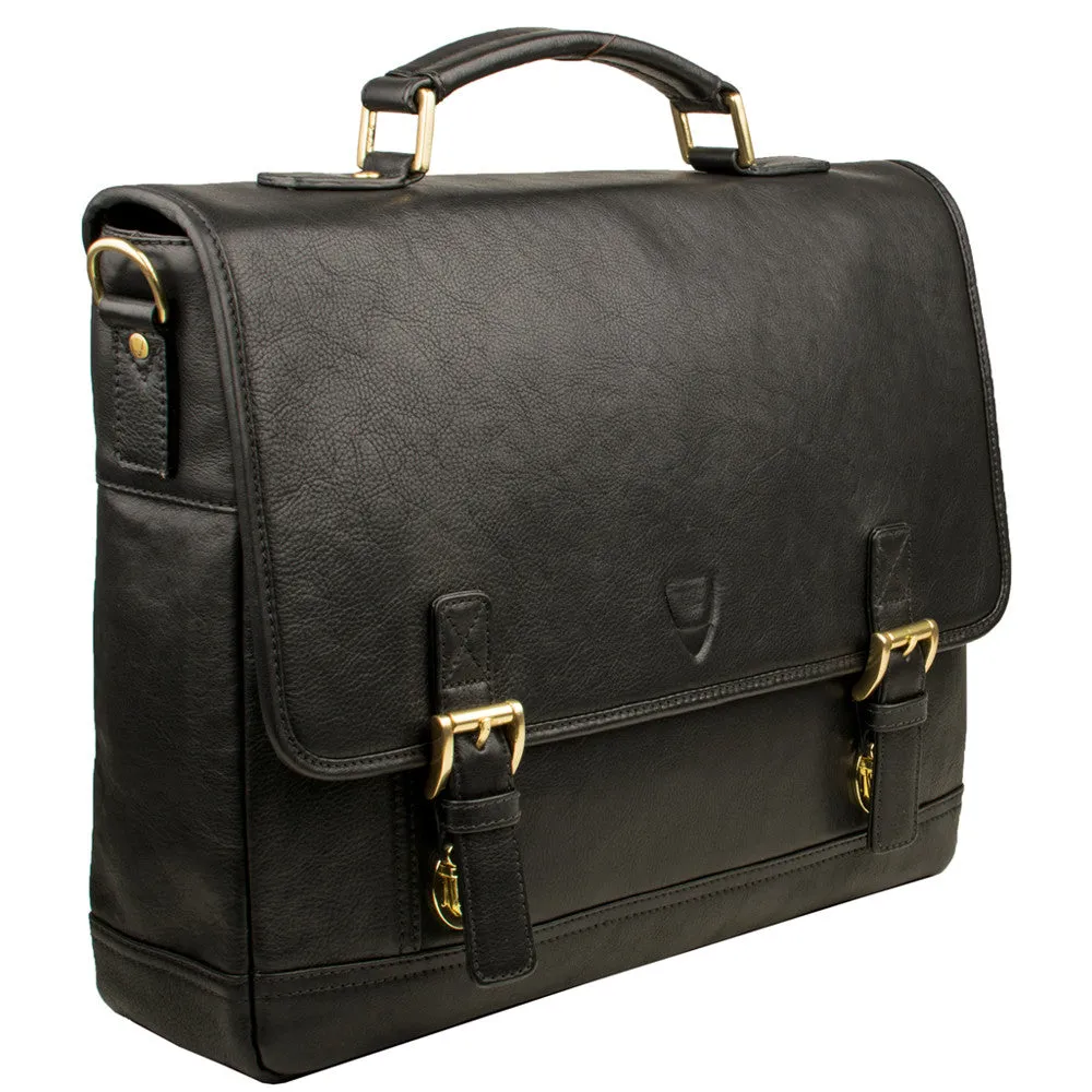 Hunter 15" Laptop Compatible Leather Briefcase
