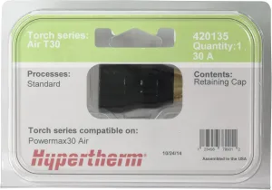 Hypertherm 420135 Retaining Cap for Powermax 30 AIR