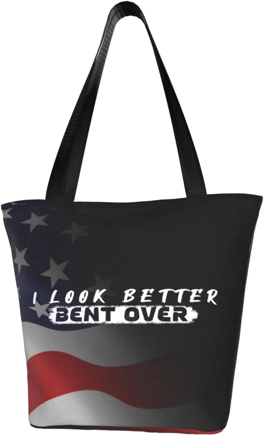 I Look Better Bent Over Fashion Shoulder Bag Large Capacity For Man Or Woman