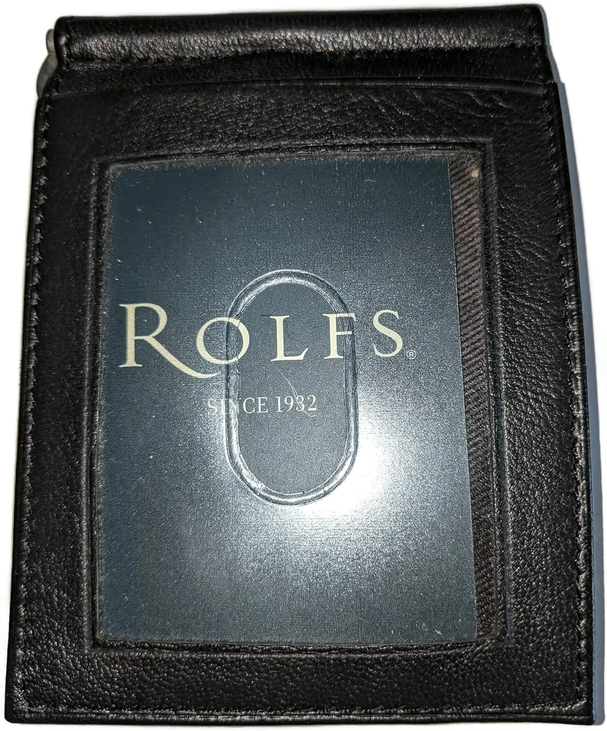ID MoneyClip wallet,Black