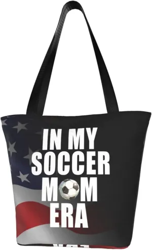 In My Soccer Mom Era Fashion Shoulder Bag Large Capacity For Man Or Woman