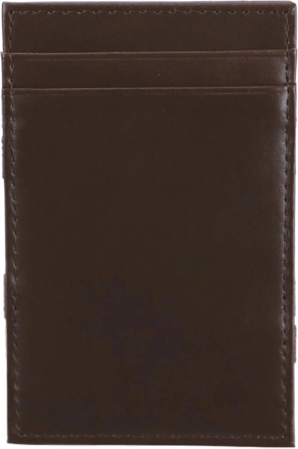 J.Crew Mercantile Men's Leather Magic Wallet (Brown)