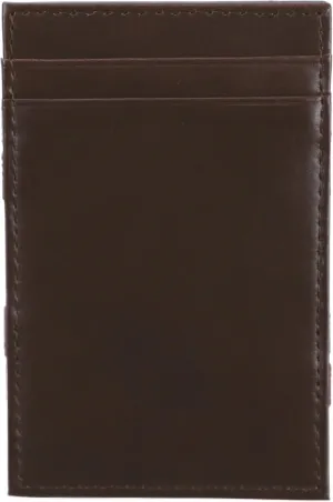 J.Crew Mercantile Men's Leather Magic Wallet (Brown)