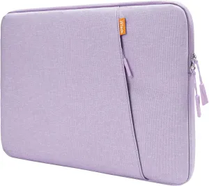 JETech Laptop Sleeve for 13-14Inch MacBook Air/Pro (M4/M3/M2/M1) 2021-2025, 13-13.6 Inch Notebook, Waterproof Shock Resistant Bag Case with Accessory Pocket (Light Purple)