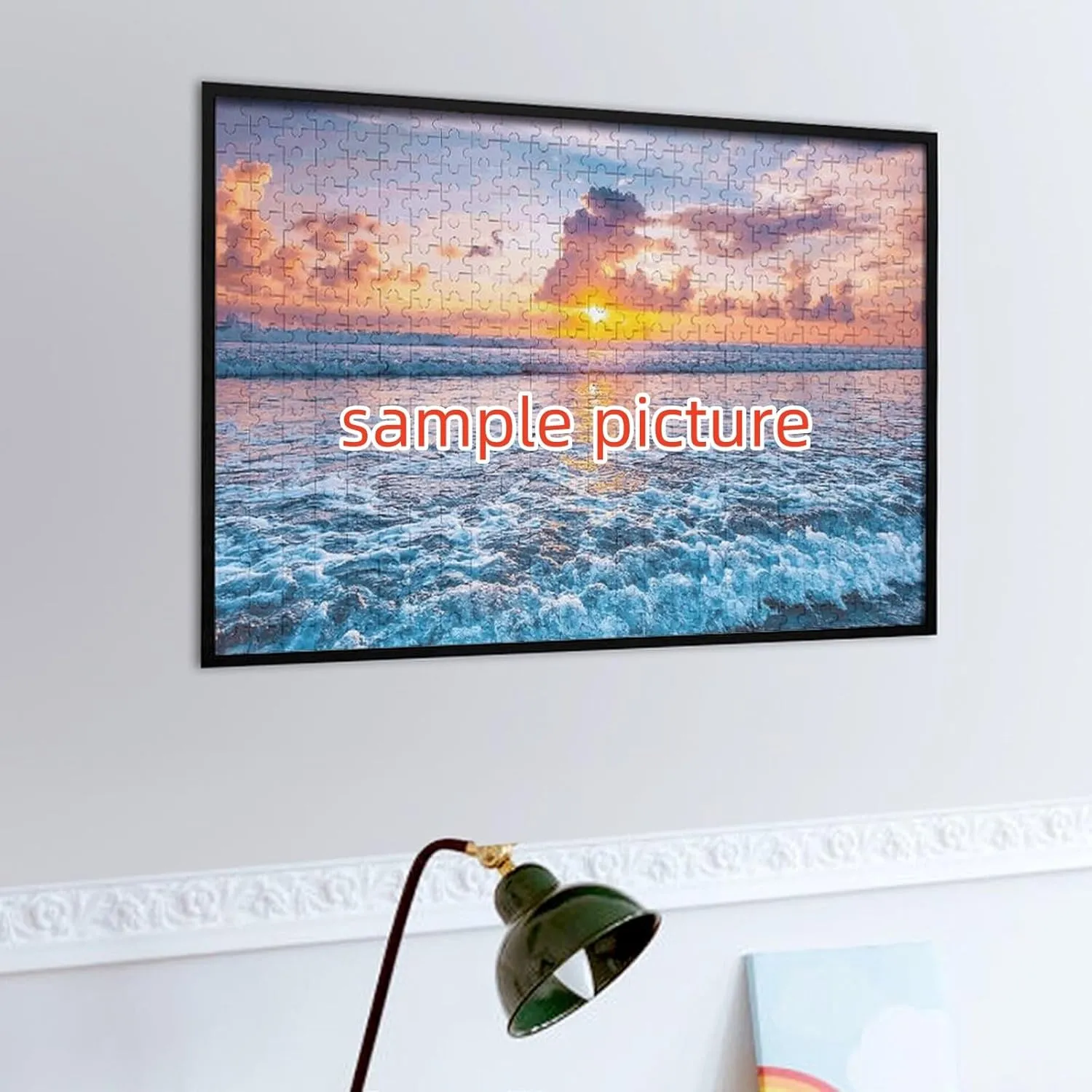 jigsaw puzzles 500 pieces for adults Ocean Turtles underwater fish wooden Children's Toys Outdoor Games Cartoon Puzzles, Educational Intellectual 20.4'' x 14.9''