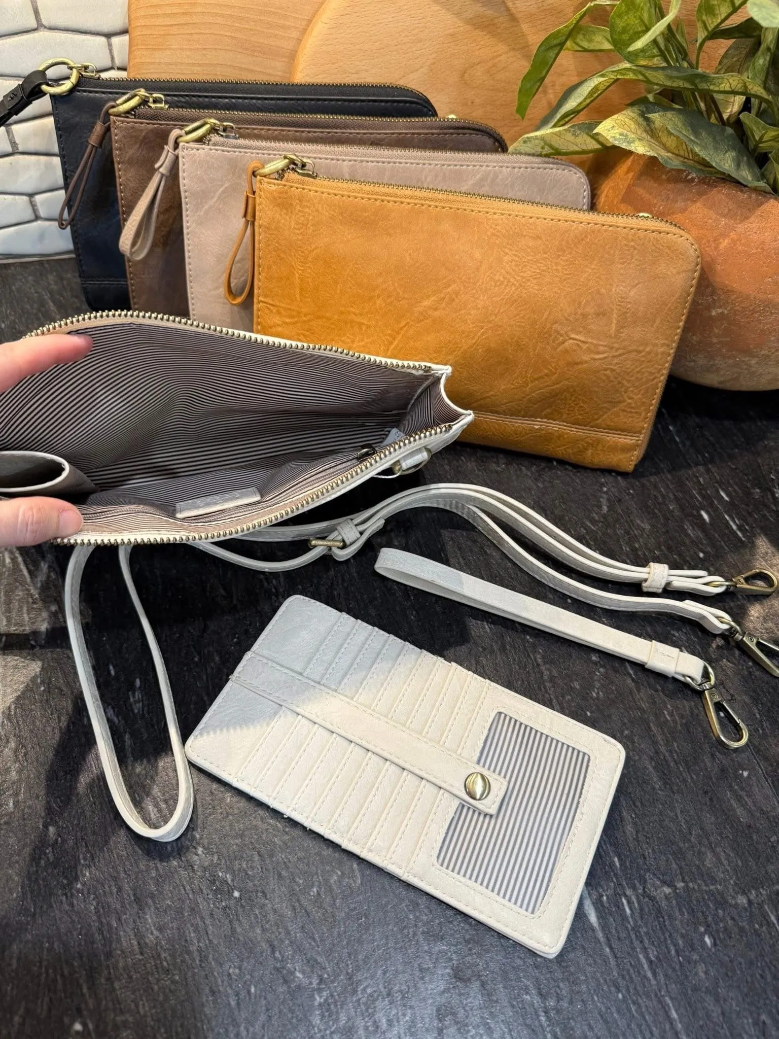 Joy Crossbody Convertible Wristlet Clutch   Wallet