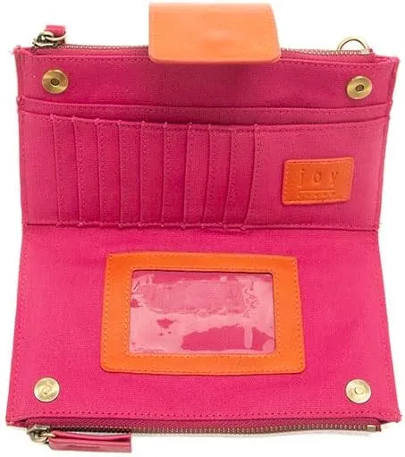 Joy Susan Women's Fashion Purse Camryn Colorblock Wallet Crossbody Clutch