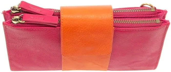 Joy Susan Women's Fashion Purse Camryn Colorblock Wallet Crossbody Clutch