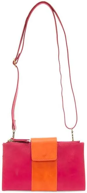 Joy Susan Women's Fashion Purse Camryn Colorblock Wallet Crossbody Clutch