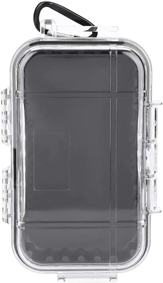 Joyzan Waterproof Storage Case, Outdoor Survival Shockproof Box Airtight Carry Floating Hard Shell Wet Dry Container Travel Sealed Organizer Marine Tool Carrying Protecting Boating Camping Fishing
