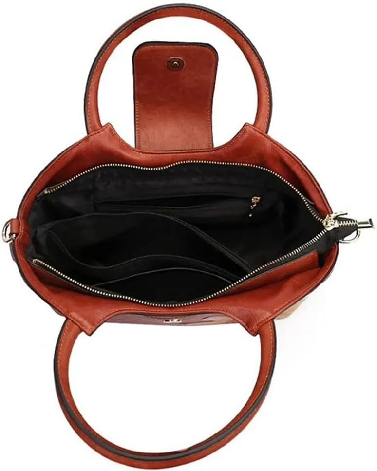 JSEIAJB Vintage Ladies Handbag Vintage Chinese Travel Bag with Zipper Ladies Cell Phone Bag