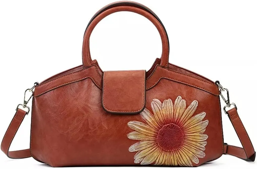 JSEIAJB Vintage Ladies Handbag Vintage Chinese Travel Bag with Zipper Ladies Cell Phone Bag