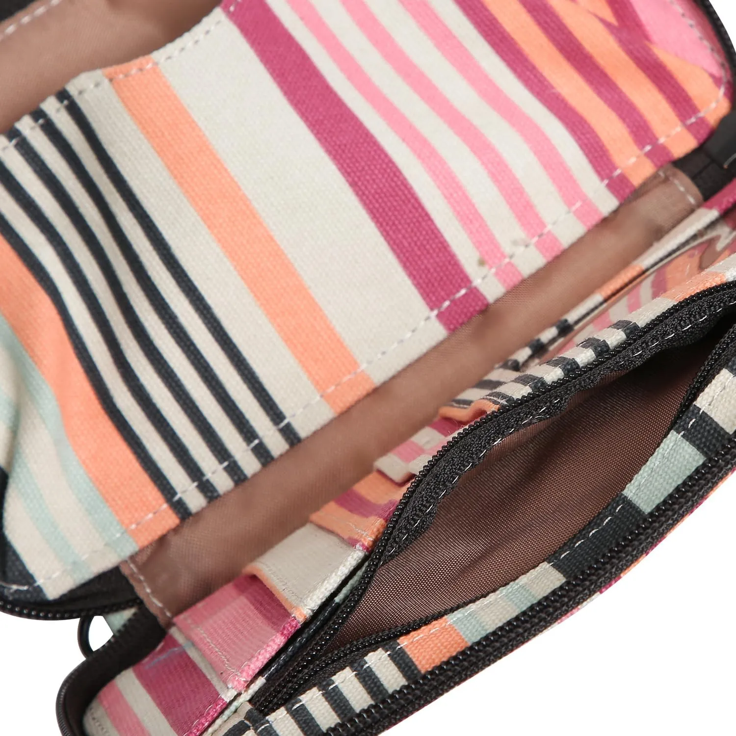 KAVU Go Time Bi-Fold Crossbody Wallet with Rope Strap