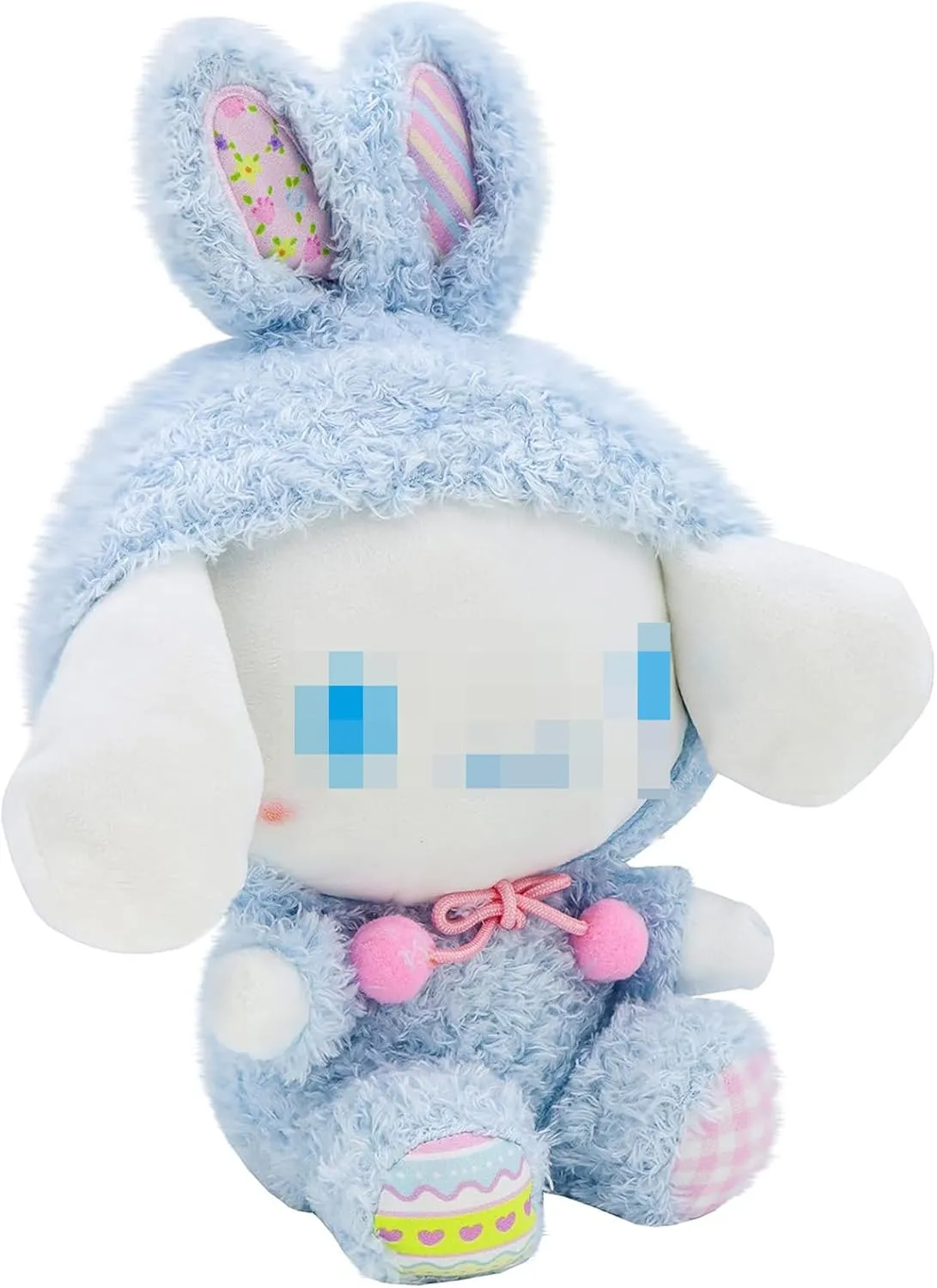 Kawaii Cartoon Bunny Cross-Dressing Series Plush,Rabbit Stuffed Cute Soft Doll Toys, Plush Pillow Stuffed Animals Toy Birthday Gifts for Girls Kids (Blue)