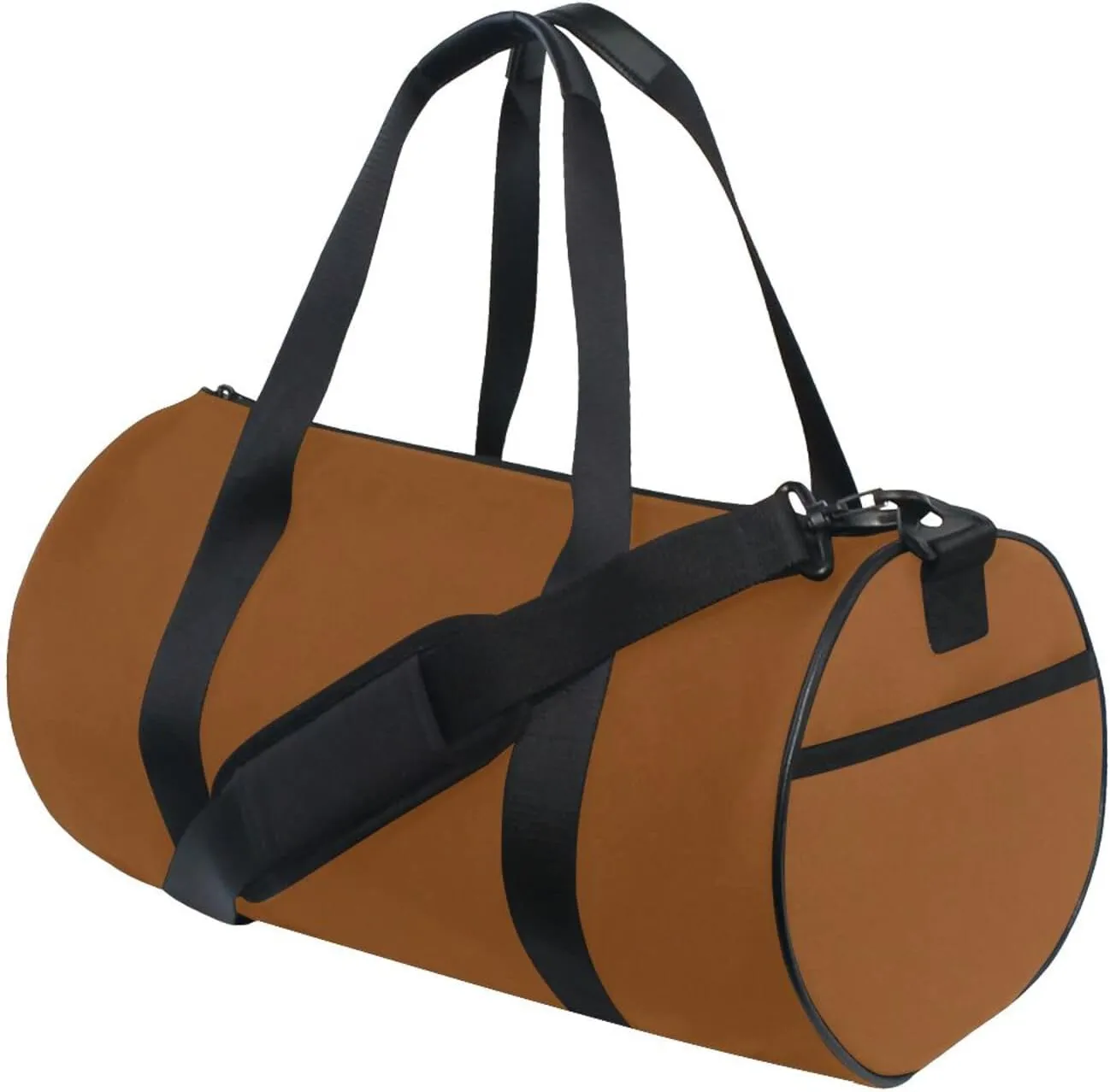 Kids Overnight Duffel Bags Lightweight Gymnastics Sports Bag for Women Men Weekender Overnight Bag Brown Color