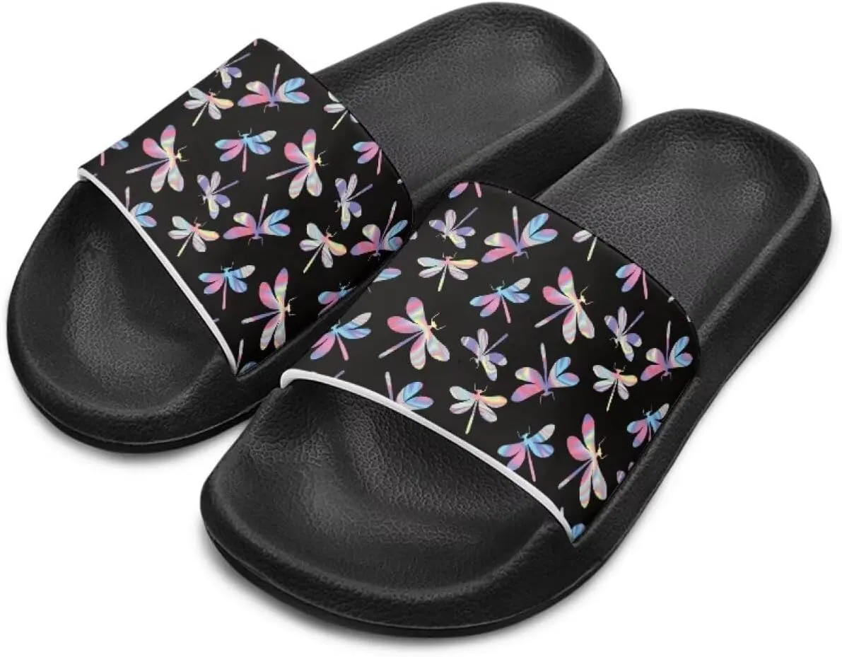 Kids Slides Toddler Boys Girls Shower Slippers Boys Girls Flip Flops Beach Pool Home Sandals